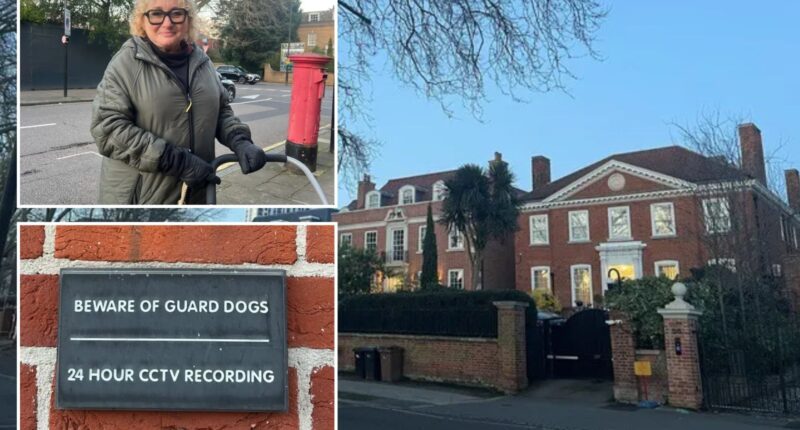 Terrified locals on billionaire’s row use prowling dogs, 24/7 CCTV & private security to stop copy-cats after £10m heist