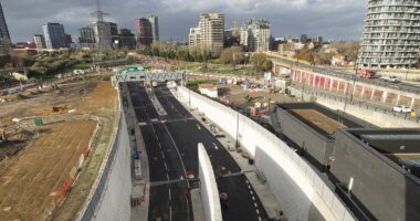 TfL splurge £2million on Silvertown tunnel 'bike bus' to shuttle cyclists under the Thames for free... but they'd rather not use it