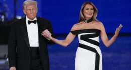 The secret rebuke stitched into Melania Trump's inauguration ball gown that'll leave fashion snobs and Jill Biden reeling, revealed by JANE TIPPETT