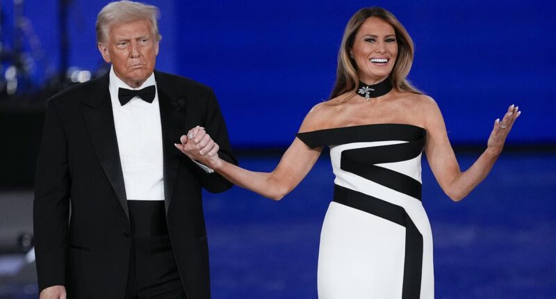 The secret rebuke stitched into Melania Trump's inauguration ball gown that'll leave fashion snobs and Jill Biden reeling, revealed by JANE TIPPETT