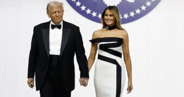 The striking hidden messages in 'revenge dresses' worn by celebrities for their most difficult, high profile moments and what they REALLY mean - after Melania wowed in her bold inaugural ballgown