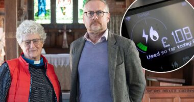 This church puts the heating on an hour a month for its six worshippers - but since it got a smart meter its bills have gone from £15 to £1,172