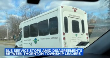 Thornton Township stops bus service for senior services amid government shutdown as Tiffany Henyard, trustees remain at stalemate