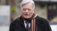 Tony Blackburn, Led Zeppelin's Robert Plant and Jeremy Vine say their last farewells to Johnnie Walker at BBC star's funeral after he died aged 79