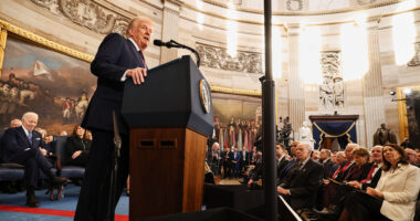 Trump declares state of emergency along southern border to stop ‘all illegal immigrants’ minutes after being sworn in