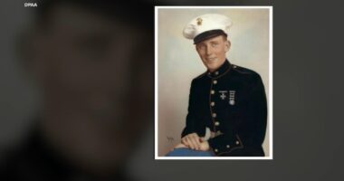 US Marine Corps Sgt. Robert F. Van Heck laid to rest at Queen of Heaven Cemetery in Hillside, IL decades after War World II death