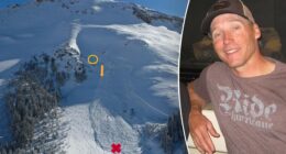 Veteran skier found buried in avalanche on desolate trail by wife using transceiver