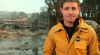 Viewers gasp as TV journalist makes heartbreaking revelation during live LA wildfire report outside burned down house