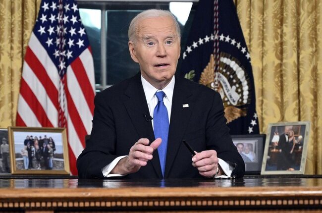 WATCH: Biden Gives Train Wreck Farewell Speech, Goes Ron Burgundy Again and Rants Aimlessly