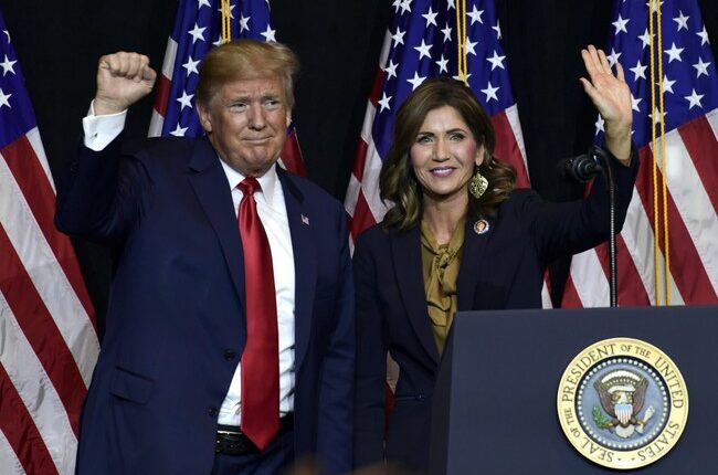 Well, This Is Different: Kristi Noem Sworn in As DHS Secretary—at a Supreme Court Justice's House