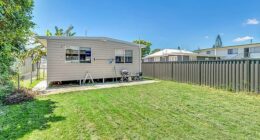 Australians on average salaries can still buy a house near the city if they are prepared to compromise - and even get in with a five per cent deposit. Hemmant, 10km east of Brisbane's city centre has a median house price of $800,342, based on CoreLogic data. But a smaller two-bedroom house (pictured) is on the market for $599,000