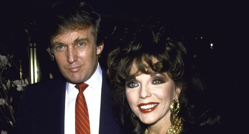 Why 'MAGA-patriot' Joan Collins will always be in Donald Trump's corner