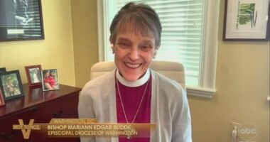 Woke bishop Mariann Budde responds to Trump's demand for an apology over church scolding