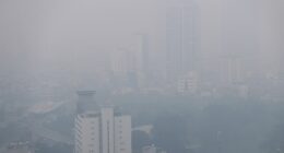 World’s most polluted city where 9MILLION people live in choking soup of toxic smog… which six times worse than London