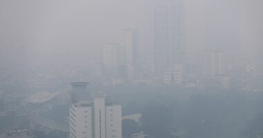 World’s most polluted city where 9MILLION people live in choking soup of toxic smog… which six times worse than London