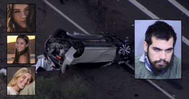 Wrong-way driver who killed 3 students sentenced