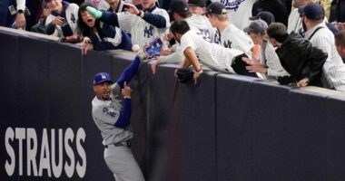 Yankees fans who interfered with Mookie Betts during World Series banned from all MLB games