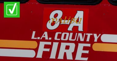 Yes, the Los Angeles County Fire Department donated surplus equipment to Ukraine