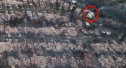 ‘Luckiest home in LA’ seen in devastating pic showing it’s the ONLY building left after whole district razed by wildfire