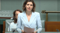 In the House of Representatives this afternoon, Independent MP Allegra Spender ﻿moved a motion to; deplore the rise of antisemitism, condemn antisemitism and resolve that all parliamentarians work together to combat antisemitism.