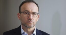 Greens leader Adam Bandt during a doorstop interview in the press gallery at Parliament House in Canberra on Tuesday 11 February 2025. fedpol Photo: Alex Ellinghausen