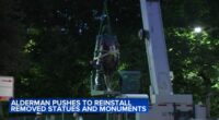 Alderman pushing to reinstall removed statues including Christopher Columbus' after 2020 protests for George Floyd, Breonna Taylor