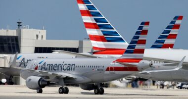 American Airlines flight returns to gate over passenger hotspot name mentioning 'bomb'