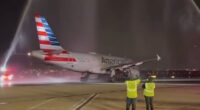 American Airlines gives heartbreaking Tarmac tribute for plane carrying remains of flight crew killed in DC crash