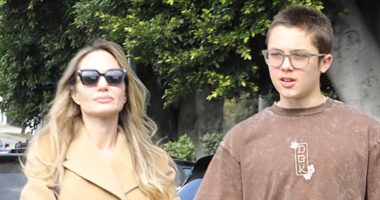 Angelina Jolie goes grocery shopping with son Knox, 16, after her glam appearance at Critics Choice Awards