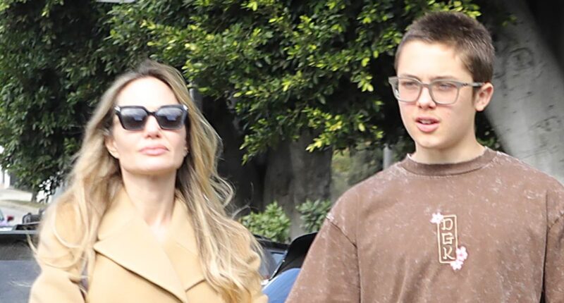 Angelina Jolie goes grocery shopping with son Knox, 16, after her glam appearance at Critics Choice Awards