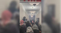 Anti-Israel protesters allegedly assault employee during building takeover at Barnard College in New York City