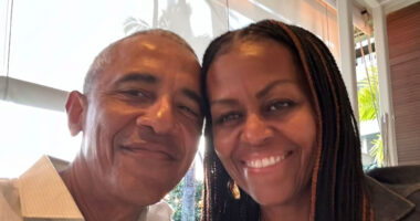 Barack and Michelle Obama divorce conspiracy theory is thrown into overdrive by Valentine’s Day post