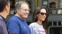 Bill Belichick's girlfriend Jordon Hudson brutally trolls the Falcons before meeting NFL chief Roger Goodell