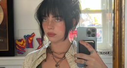 Billie Eilish shakes up her style with lace looks in new photo dump