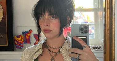 Billie Eilish shakes up her style with lace looks in new photo dump