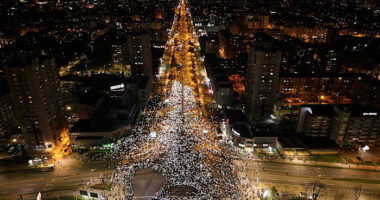 Blockades, mass rally set in Serbia to mark 3 months since canopy collapse killed 15 people