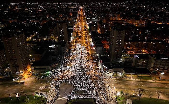 Blockades, mass rally set in Serbia to mark 3 months since canopy collapse killed 15 people