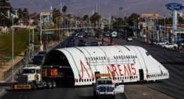 Burning Man art plane gets a new life as a Las Vegas party venue