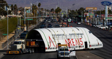 Burning Man art plane gets a new life as a Las Vegas party venue