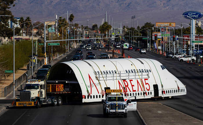 Burning Man art plane gets a new life as a Las Vegas party venue