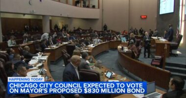 Chicago City Council expected to take up Mayor Brandon Johnson's plan for $830M bond