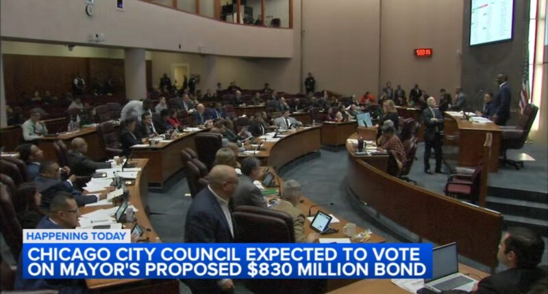 Chicago City Council expected to take up Mayor Brandon Johnson's plan for $830M bond