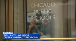 Chicago Teachers Union, SEIU, unions that helped elect Mayor Brandon Johnson, at odds over contract proposal