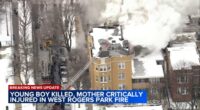 Chicago fire: Milan Campbell dies, mother, 2 firefighters injured in West Rogers Park apartment fire on Granville Avenue, CFD says