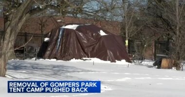 Chicago homeless encampment: Removal of Gompers Park tent camp delayed to next month, community expresses public safety concerns