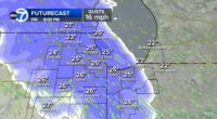 Chicago weather forecast: AccuWeather Alert for more snow moving through area Friday evening, Saturday | RADAR