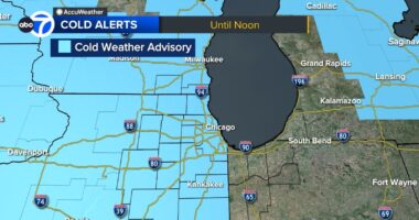 Chicago weather forecast today calls for temperature drop, with expected -30 wind chill | LIVE