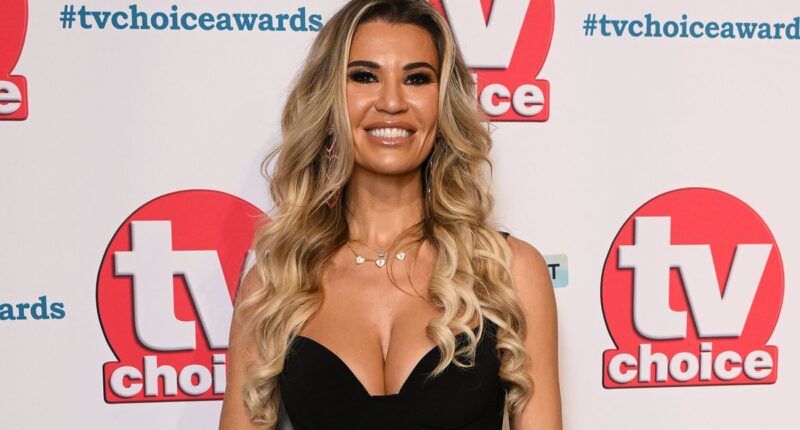 Christine McGuinness wows in a busty black mini dress as she joins leggy Denise Van Outen and stylish Ashley James at the 2025 TV Choice Awards