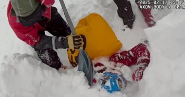 Colorado avalanche victim rescued in dramatic video