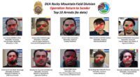 Colorado's top 10 drug criminals arrested, facing deportation under DEA operation